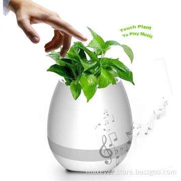 Touching Plant Playing Music Flowerpot Bluetooth Speaker Smart Plant Interaction